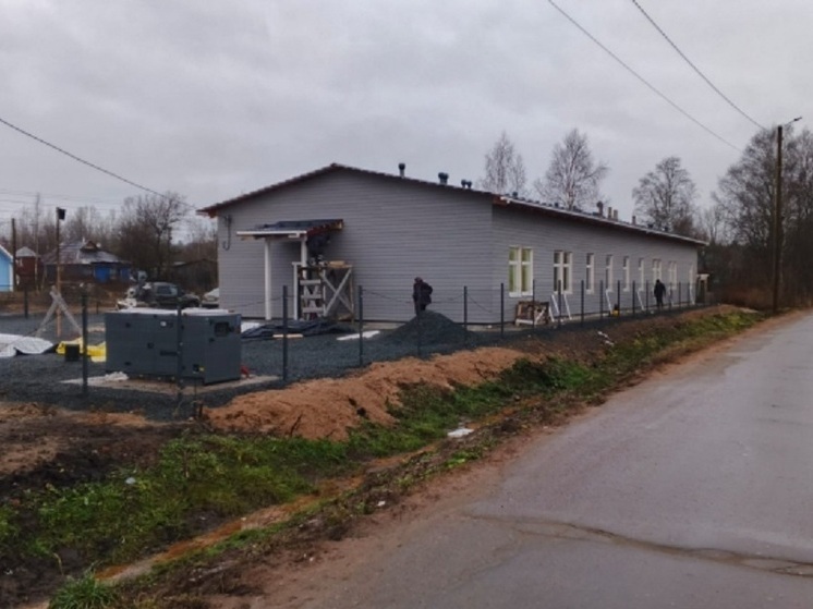 В карельском поселке Ильинский достраивают врачебную амбулаторию