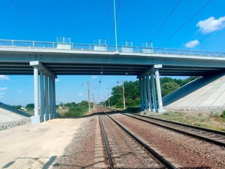 Губернатор сообщил о завершении капремонта путепровода в Новом Осколе