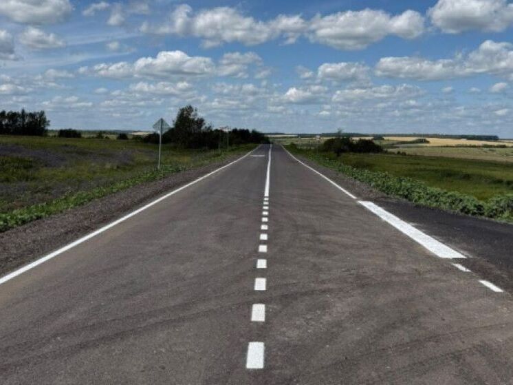 В Волоконовском округе отремонтировали два участка дороги длиной 14 км