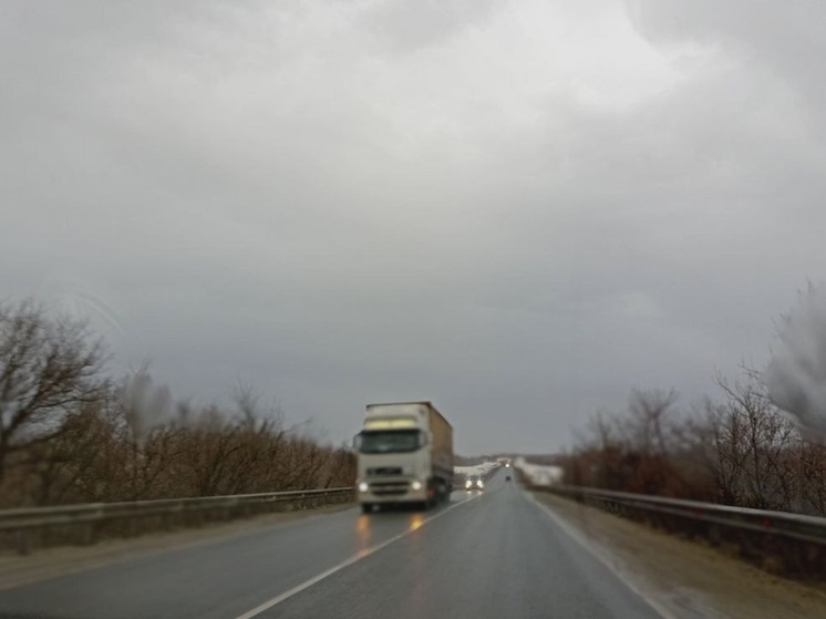 Грузовик с нефтепродуктами перевернулся ночью в Саратовской области