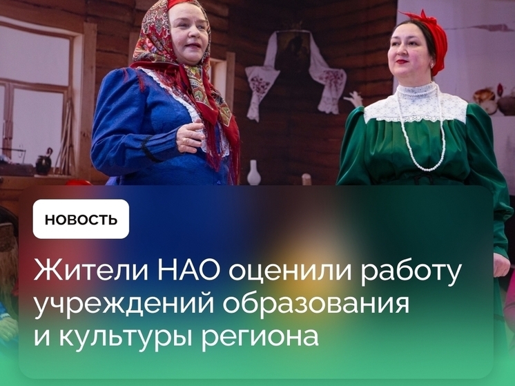 Итоги независимой оценки качества услуг учреждениями культуры и образования НАО