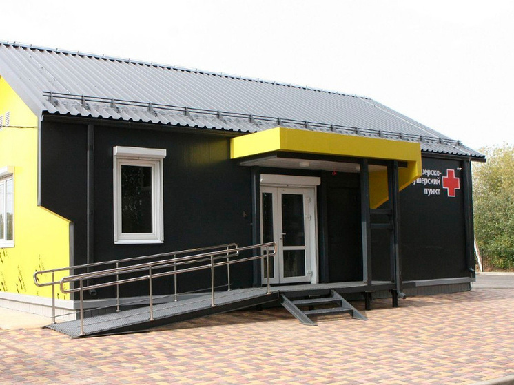 В Липецкой области строится новый ФАП для жителей Волгоэлектросетьстроя