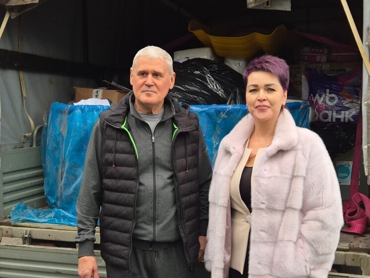 В Геническ Херсонской области поступила благотворительная помощь от жителей Сочи