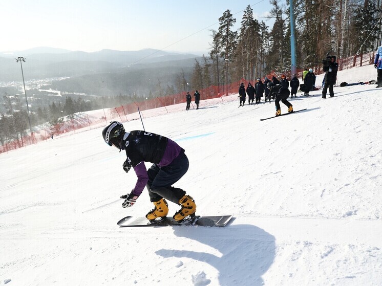 Миасс принял всероссийские состязания по сноуборду