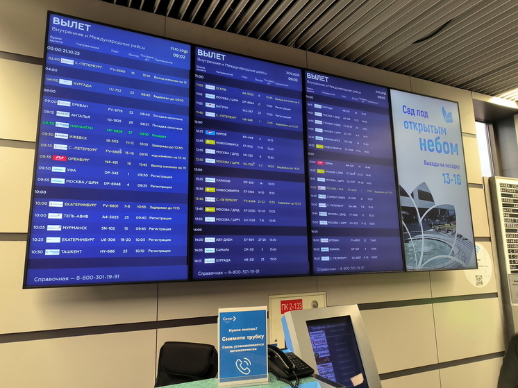 ФАС вынесла предупреждения трем аэропортам из-за отдельной платы за регистрацию