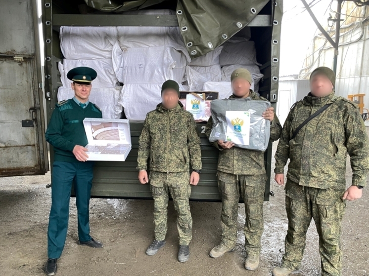 В зону СВО передали конфискованную в Волгоградской области партию текстиля