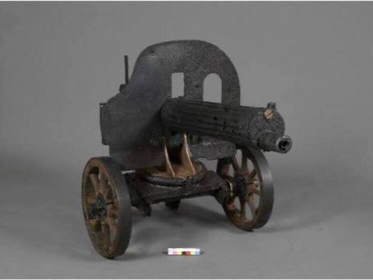 В Ленобласти реставраторы восстановили исторический пулемет