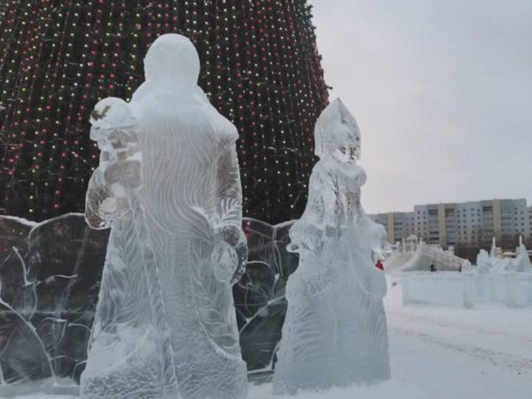 Лёд из Югры поможет создать новогодний городок в Екатеринбурге
