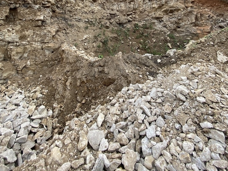 В Рязанской области возбуждено дело о незаконной добыче известняка