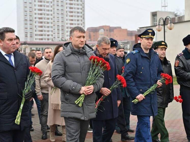 Серпуховичи почтили память героев битвы за Москву