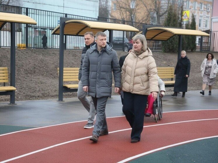 В коррекционной школе Серпухова появилось современное адаптивное спортивное ядро