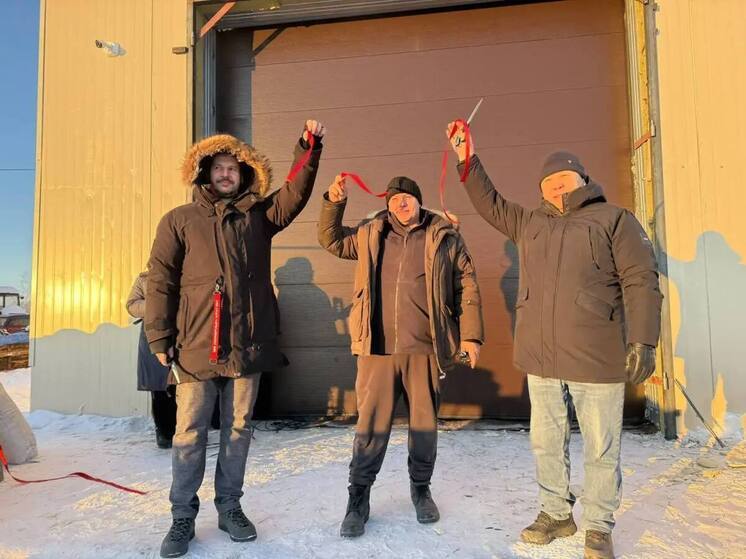 Современное картофелехранилище открыто в крестьянском хозяйстве «Котрус» в Магане