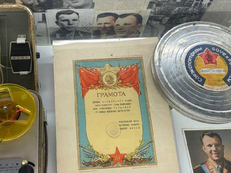 В Великом Новгороде открыли школьный музей космонавтики