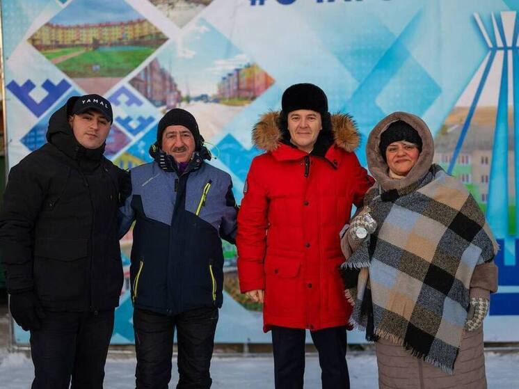 В Тазовском районе вручили ключи от новых квартир 69 семьям