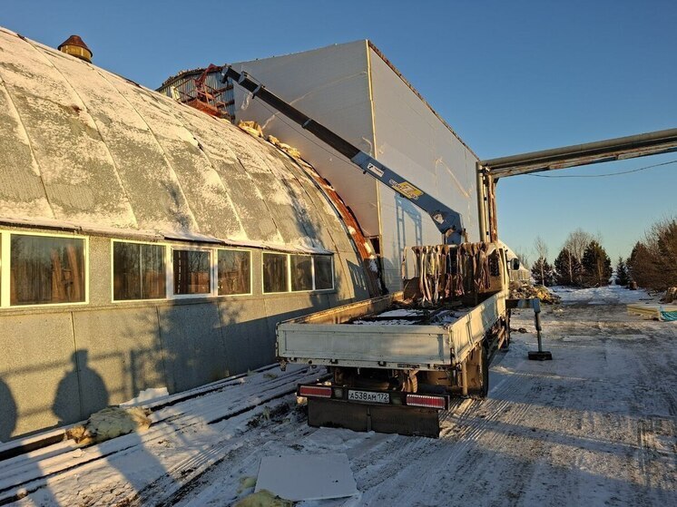 В Абатском модернизируют очистные сооружения: идёт капитальный ремонт без остановки производства