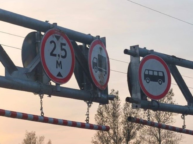 В Ярославле ограничитель высоты большегрузов продержался недолго