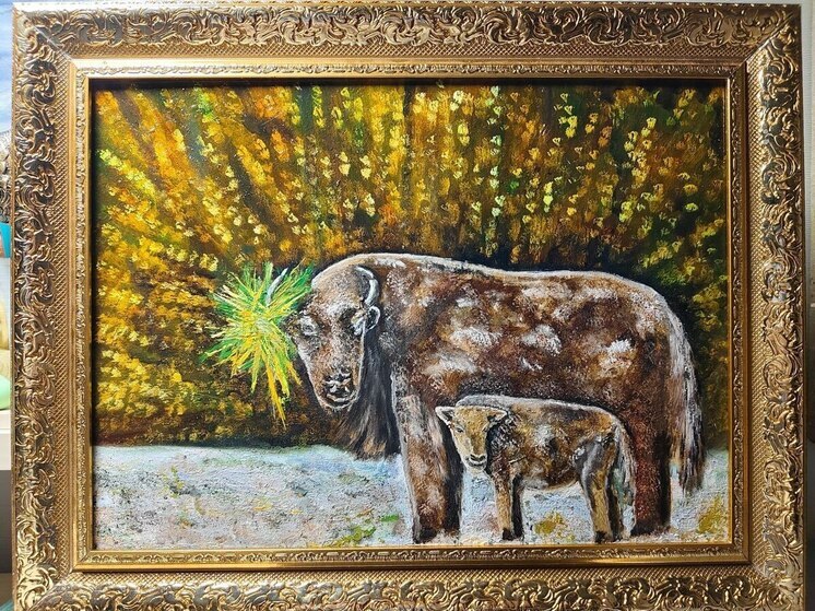 Мозаичная картина с зубрами Серпухова вошла в коллекцию «Регионы России»