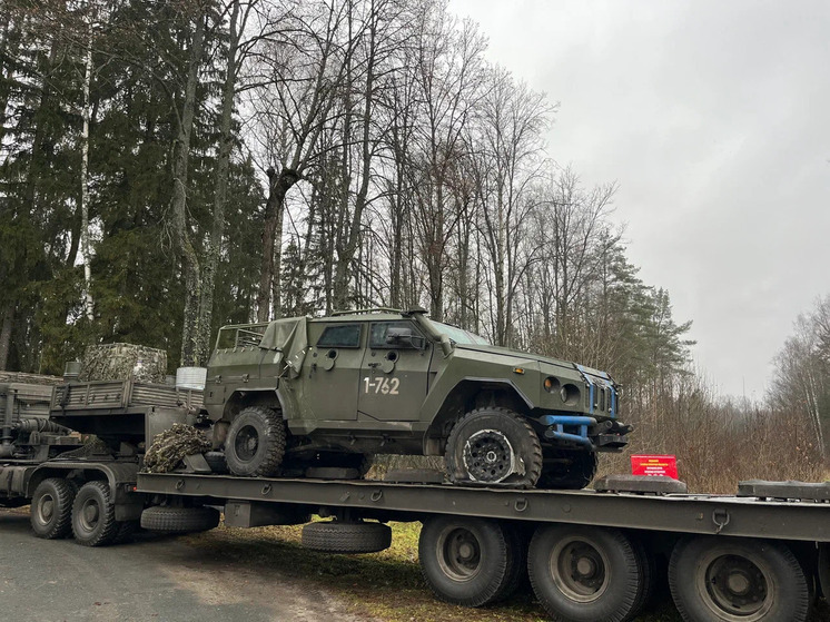 Трофейный броневик «Новатор» установили в патриотическом центре Марий Эл