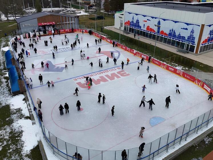 Режим работы главного катка Серпухова расширен до семи сеансов