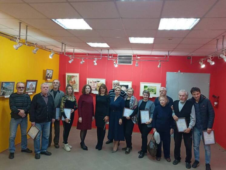 В Бердянске открылась выставка Запорожского отделения Союза художников России