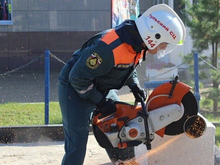 Офицер тульского спасцентра стал рекордсменом фестиваля «Созвездие мужества»