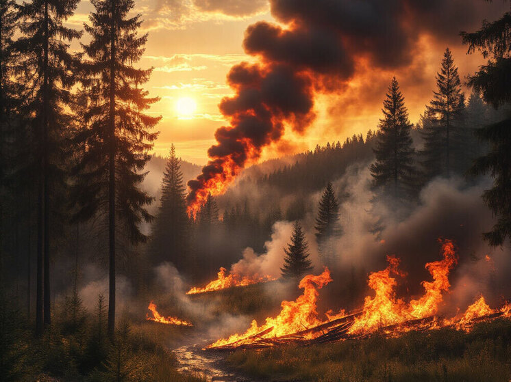 Бурятия получит компенсацию из федерального центра за борьбу с лесными пожарами