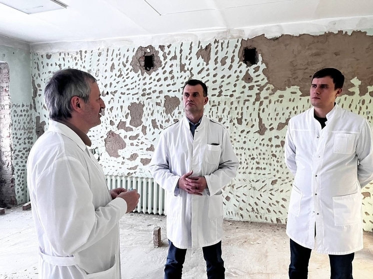 В Асиновской районной больнице начался ремонт отделения реабилитации