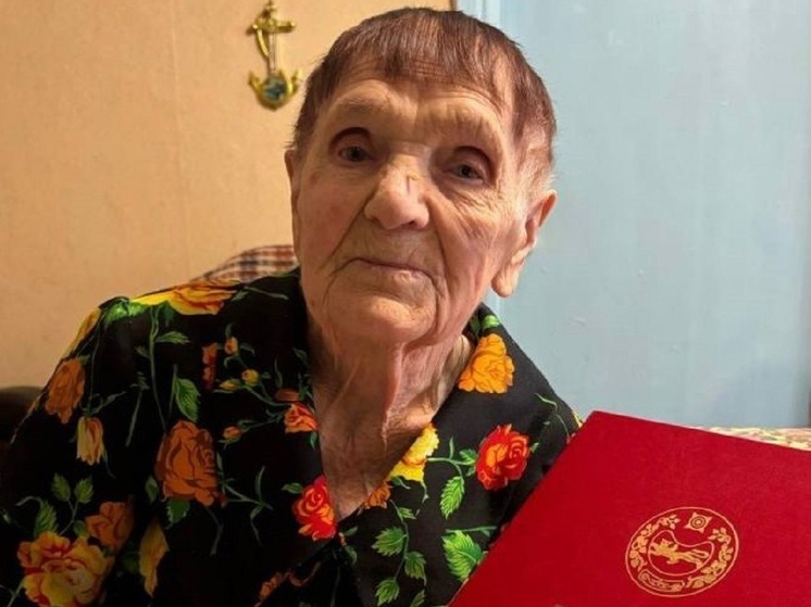 Долгожительница из Черногорска встретила 95-й день рождения