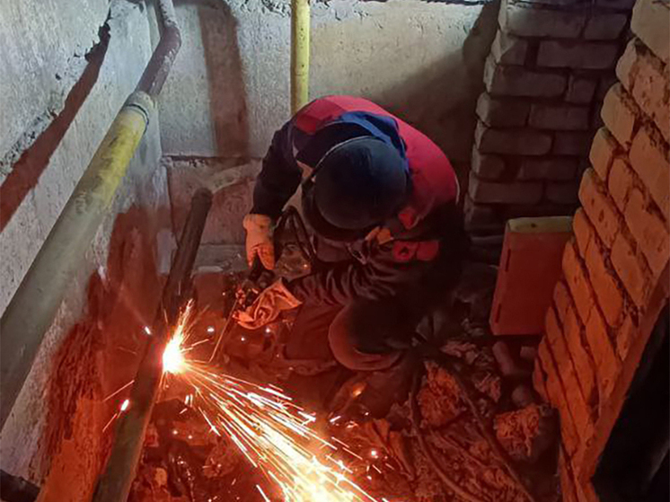 Калужские коммунальщики восстанавливают сети в Первомайске и Золотом