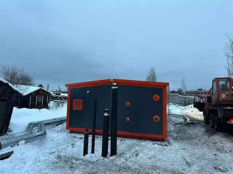В Алакуртти заменили старый теплопункт на новый