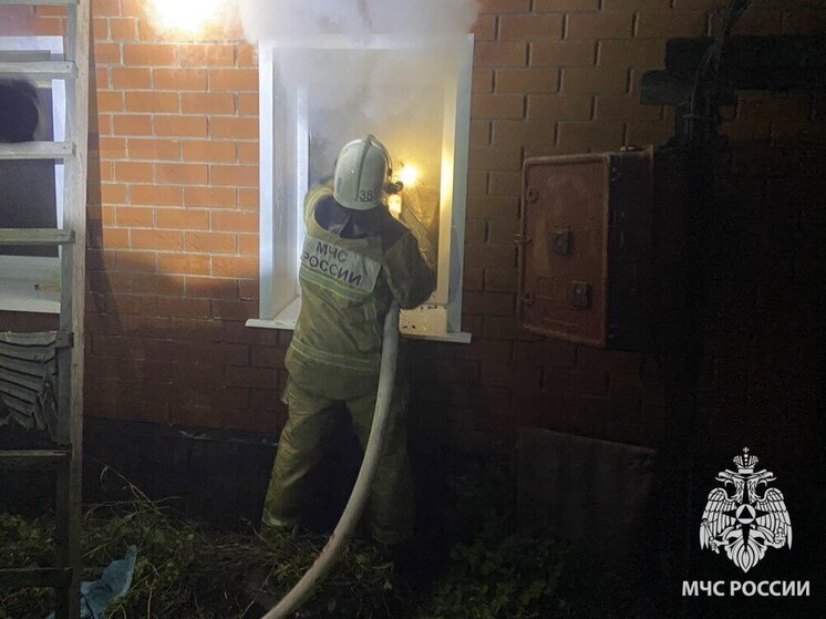 В Валуйском округе загорелся дом из-за газового оборудования