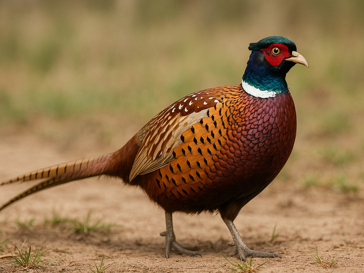 Жители Южно-Сахалинска заметили фазана в черте города