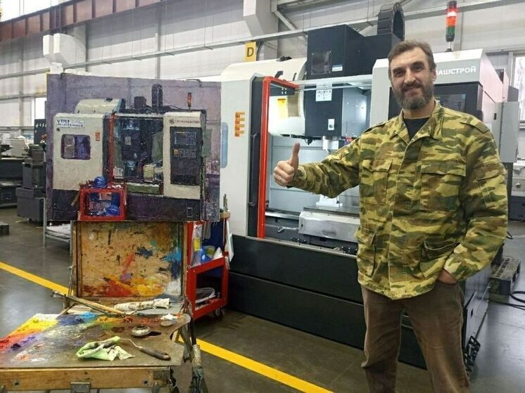 Сердобские художники возрождают жанр индустриального пейзажа на пензенском станкостроительном заводе