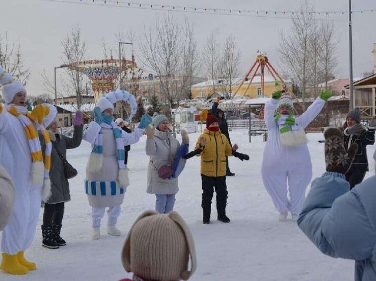В барнаульском парке «Центральный» 6 декабря открыли зимний сезон