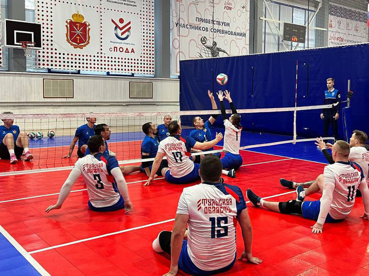 В Алексине открылся российский чемпионат по волейболу сидя