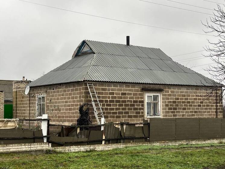 Во Владимировке и Благодатном Волновахского округа восстанавливают 18 жилых домов