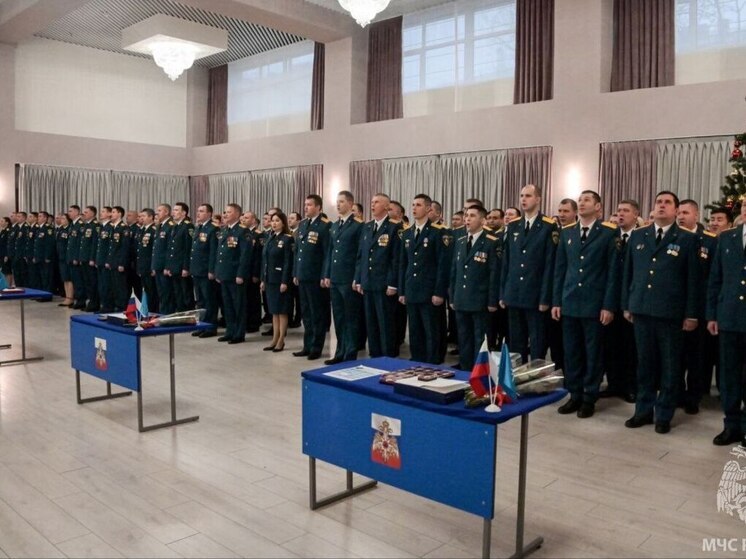 Калининградец завершил обучение в Институте руководящих кадров МЧС России