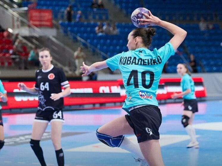 Гандболистки «Астраханочки» выиграли в Майкопе