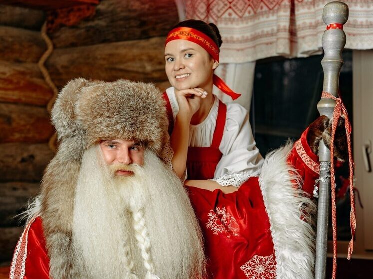 В Министерстве экономики Карелии анонсировали новую программу в вотчине Талвиукко, сопроводив сообщение кадрами Талвиукко в компании очаровательной спутницы