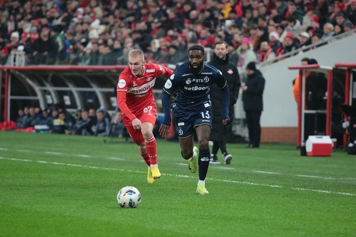 Московское дерби завершилось вничью: «Спартак» и «Динамо» сыграли 1:1, ВАР отменил два динамовских гола