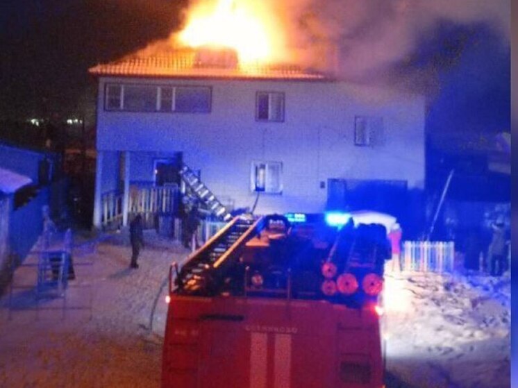 В районе Бурятии загорелся детский сад