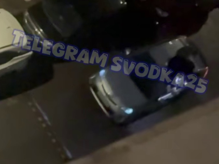 Подростки катались на крыше автомобиля по ночному Владивостоку