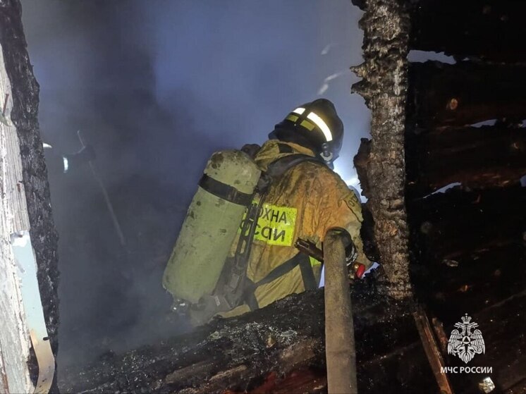 Пожар в частном доме ликвидирован в Суворовском районе