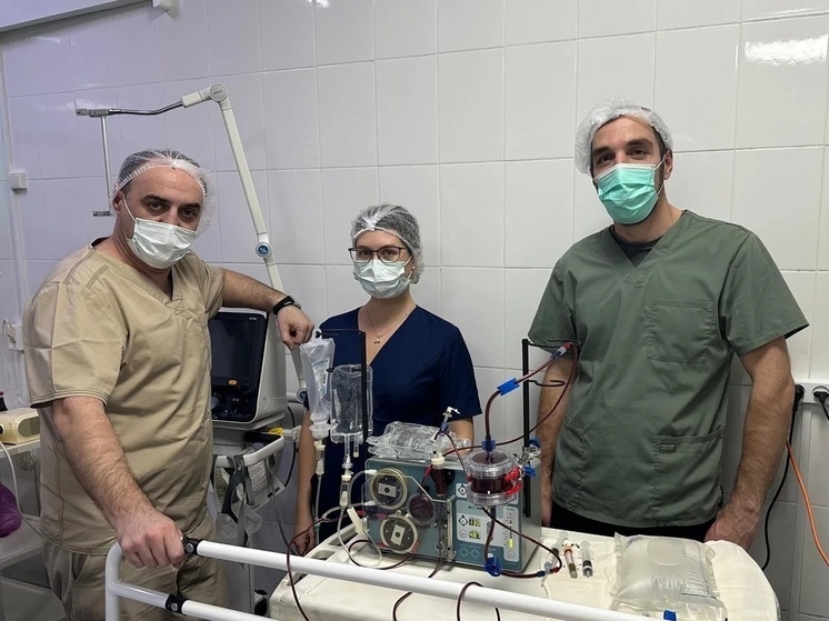 Астраханские врачи внедрили новый метод фильтрации крови для лечения тяжёлых заболеваний