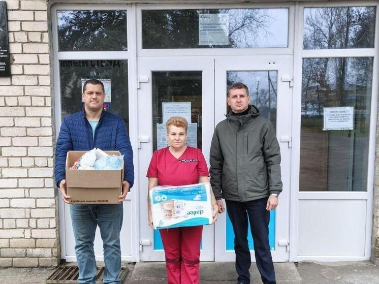 Рязанцы передали партию медикаментов в Верхнерогачикскую ЦРБ