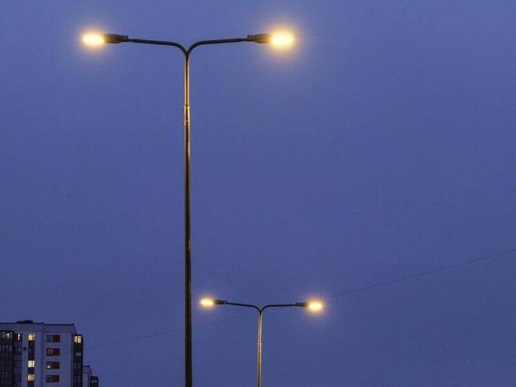 Петербург зажёг Ириновский проспект новыми светильниками