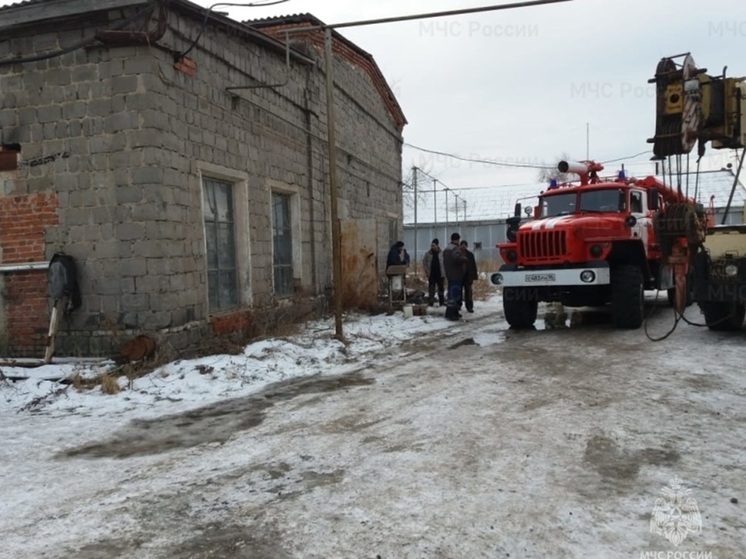 На Урале произошел пожар в производственном корпусе
