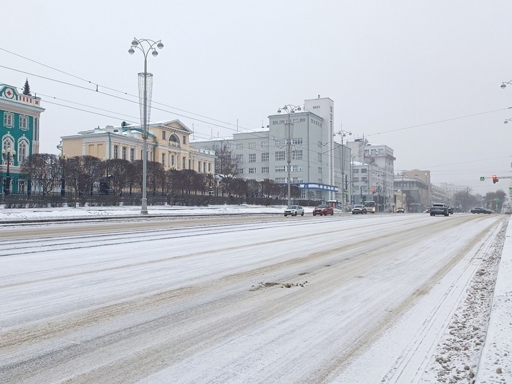 В Екатеринбурге ввели «зеленую волну» для очистки улиц от снега