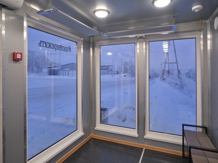 Новая теплая остановка появилась в Печенге