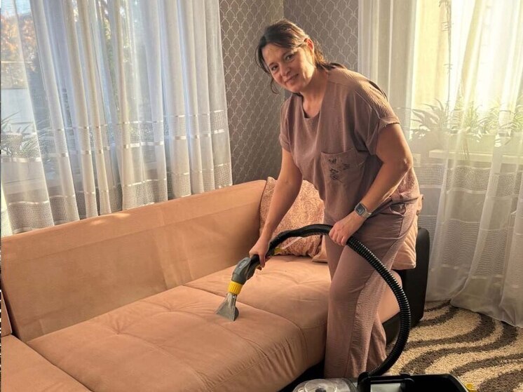 Многодетная мать из Ракитного открыла клининговую компанию по соцконтракту